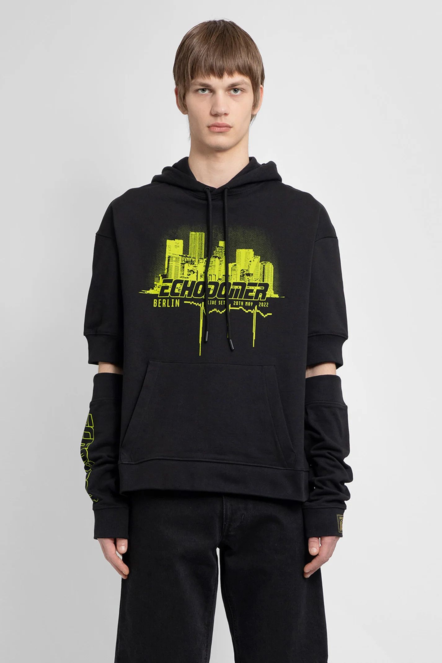 Raf Simons o1y0325 Hoodie in Black Size US XS / EU 42 / 0 - 1 Thumbnail