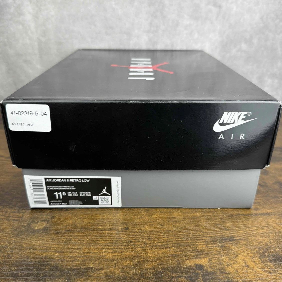 Jordan Brand Air Jordan 11 Retro Low Concord Bred AV2187-160 Men’s OG MJ Size US 11.5 / EU 44-45 - 9 Thumbnail