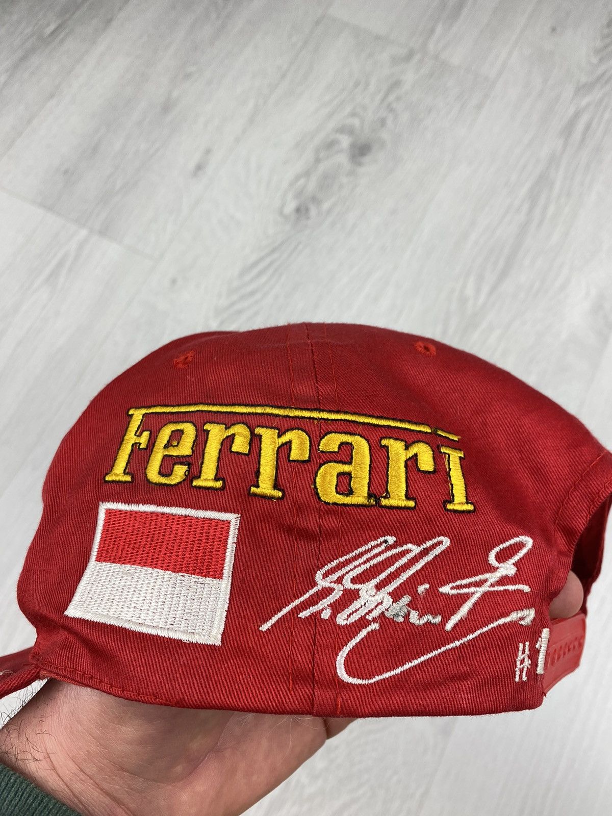 Ferrari Ferrari Dekka Michael Schumacher Cap Hat BMW Marlboro Jaguar Size ONE SIZE - 4 Thumbnail