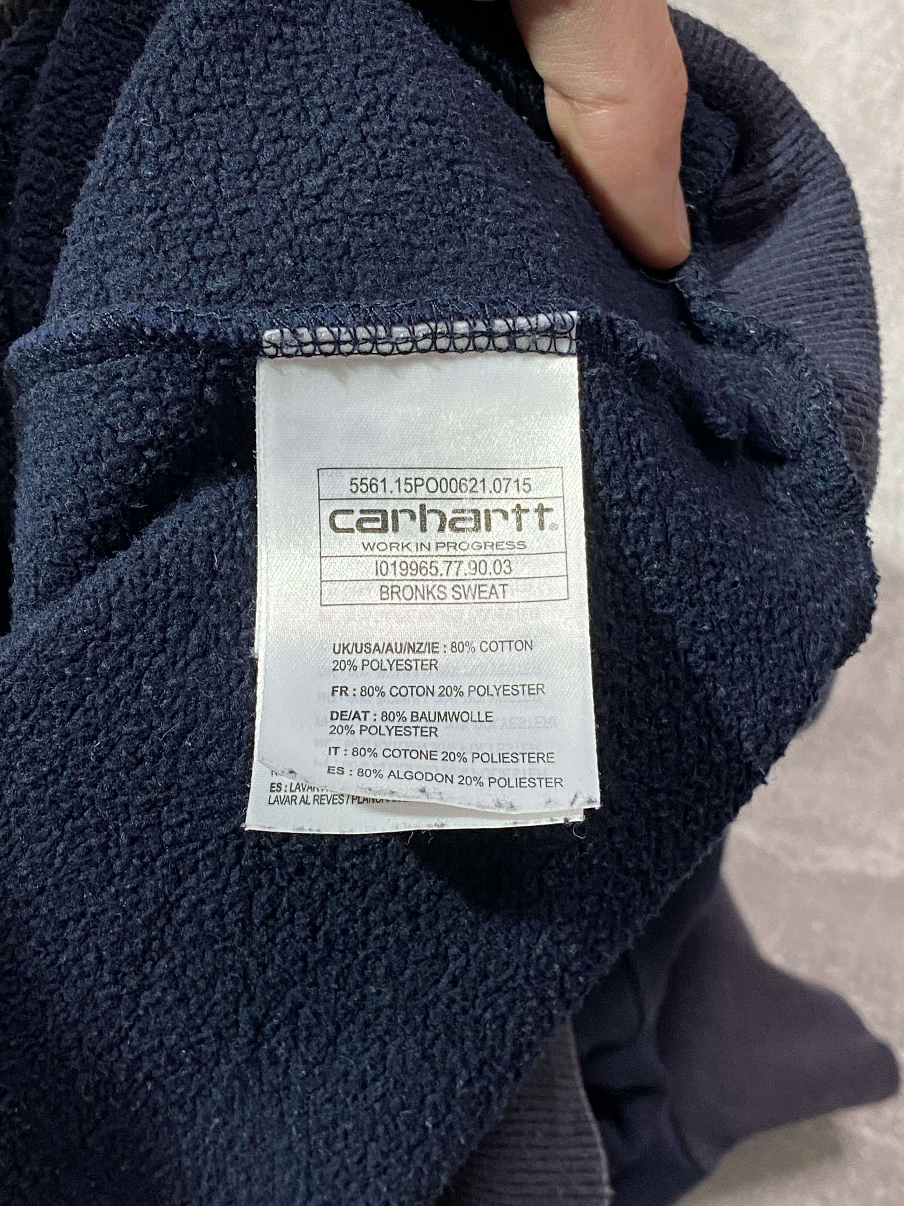 Carhartt Vintage Y2K CARHARTT Big Logo Bronks Sweat Size US M / EU 48-50 / 2 - 9 Thumbnail