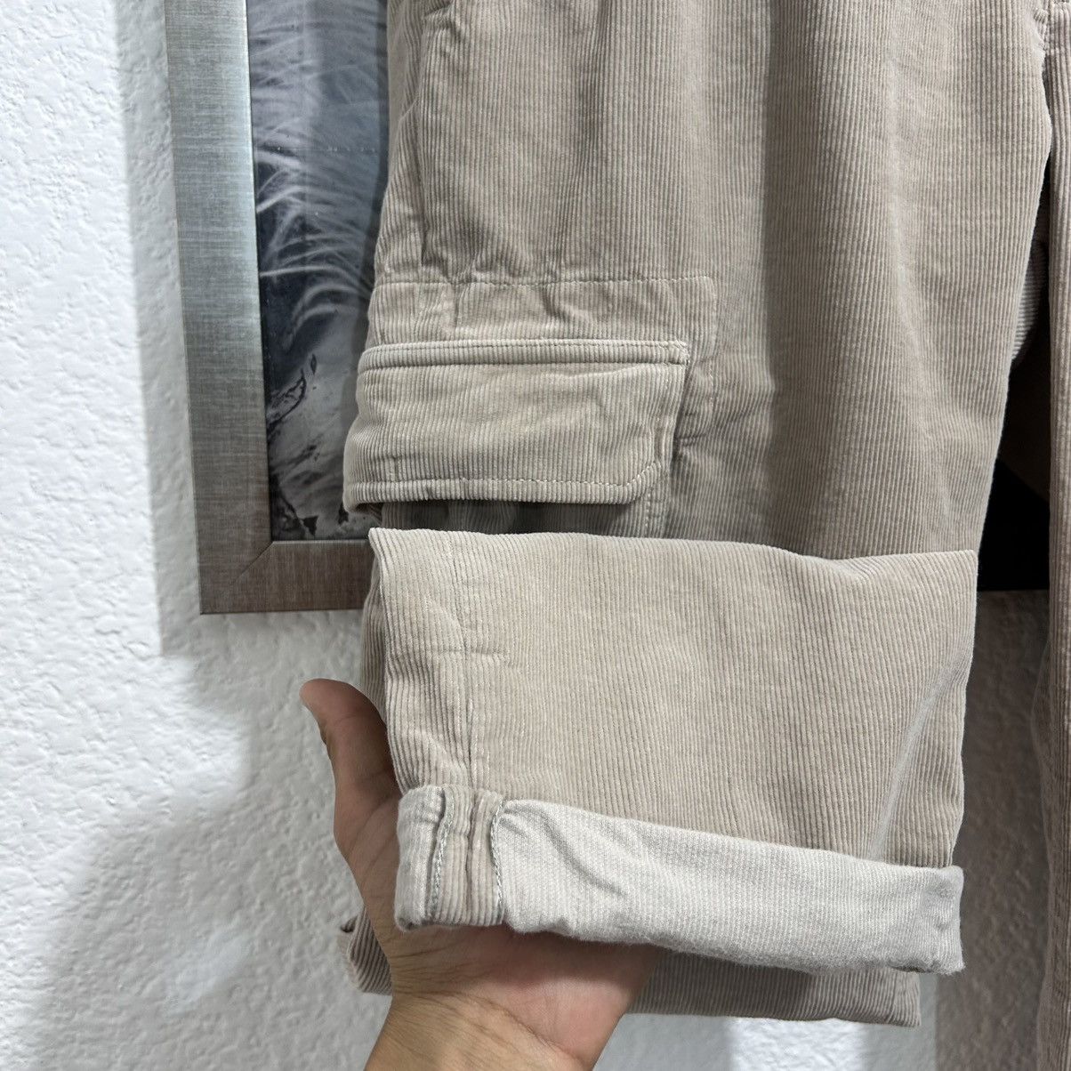 Brunello Cucinelli × Designer BRUNELLO CUCCINELLI CORDUROY CARGO PANTS Size US 34 / EU 50 - 3 Thumbnail