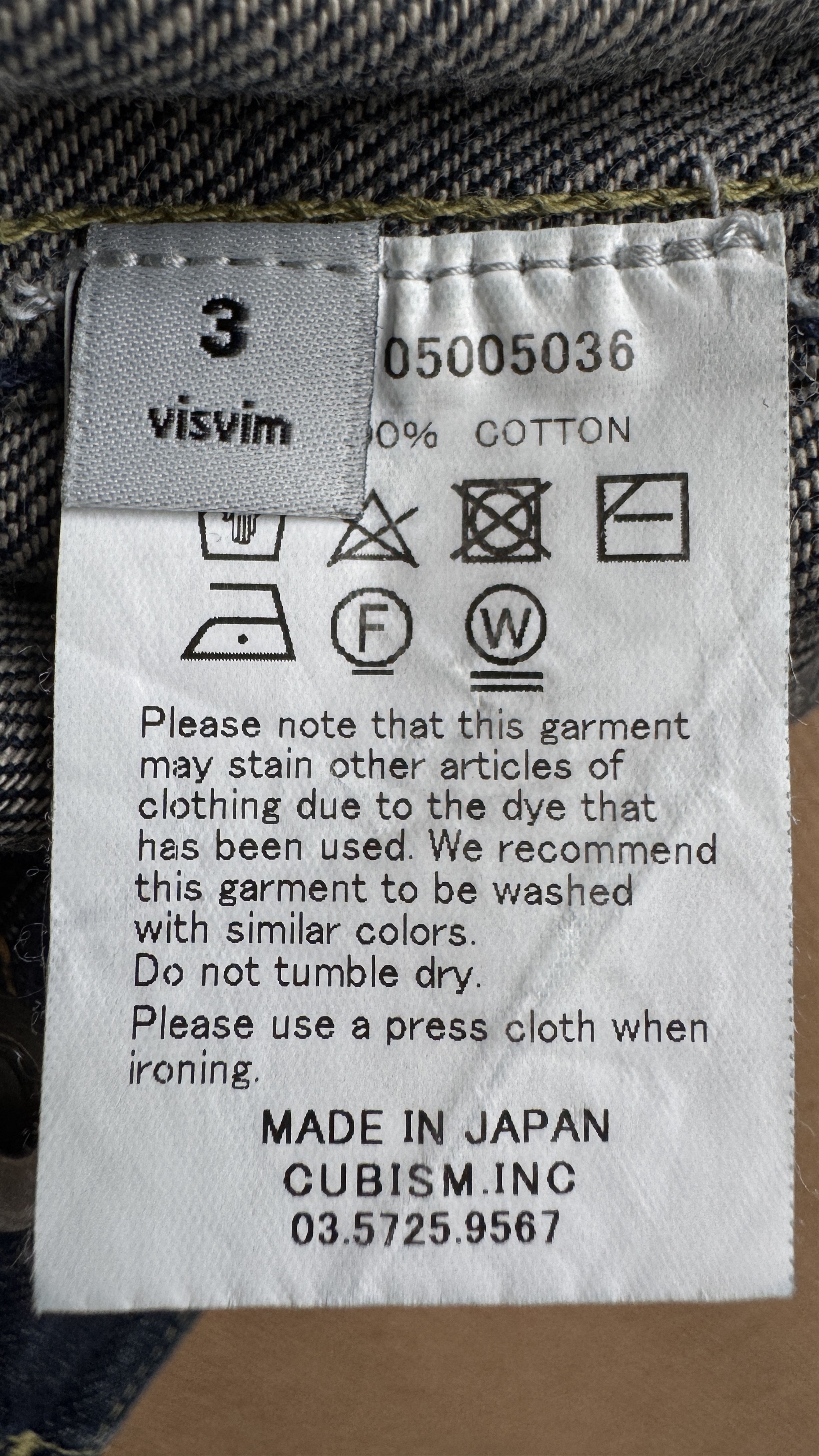 Visvim aa . 3 . WIDE SS CARPENTER PANTS PRIME UW V.F0117105005036 Size US 34 / EU 50 - 14 Thumbnail