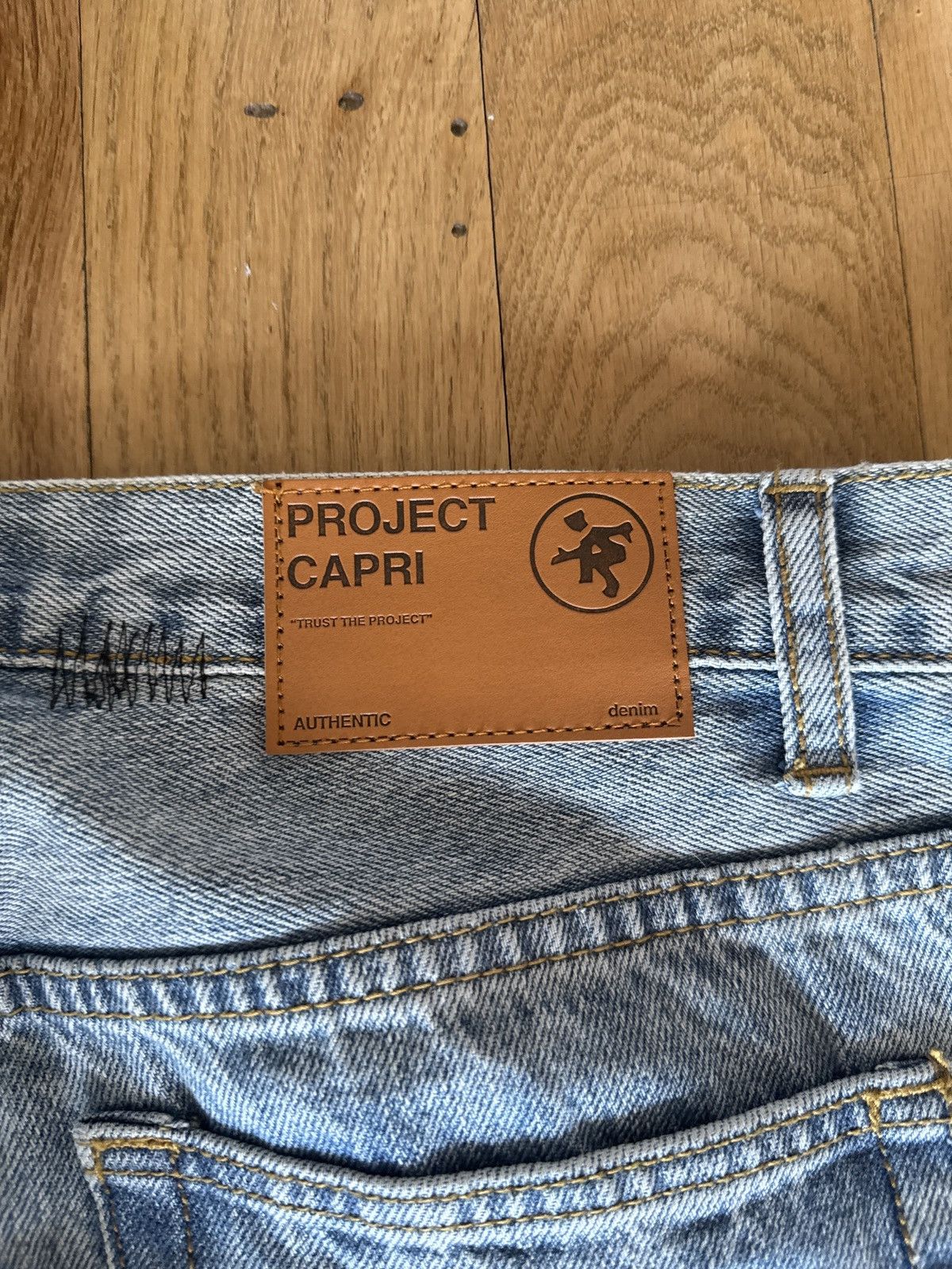 Other Project capri red rum denim Size US 32 / EU 48 - 1 Thumbnail