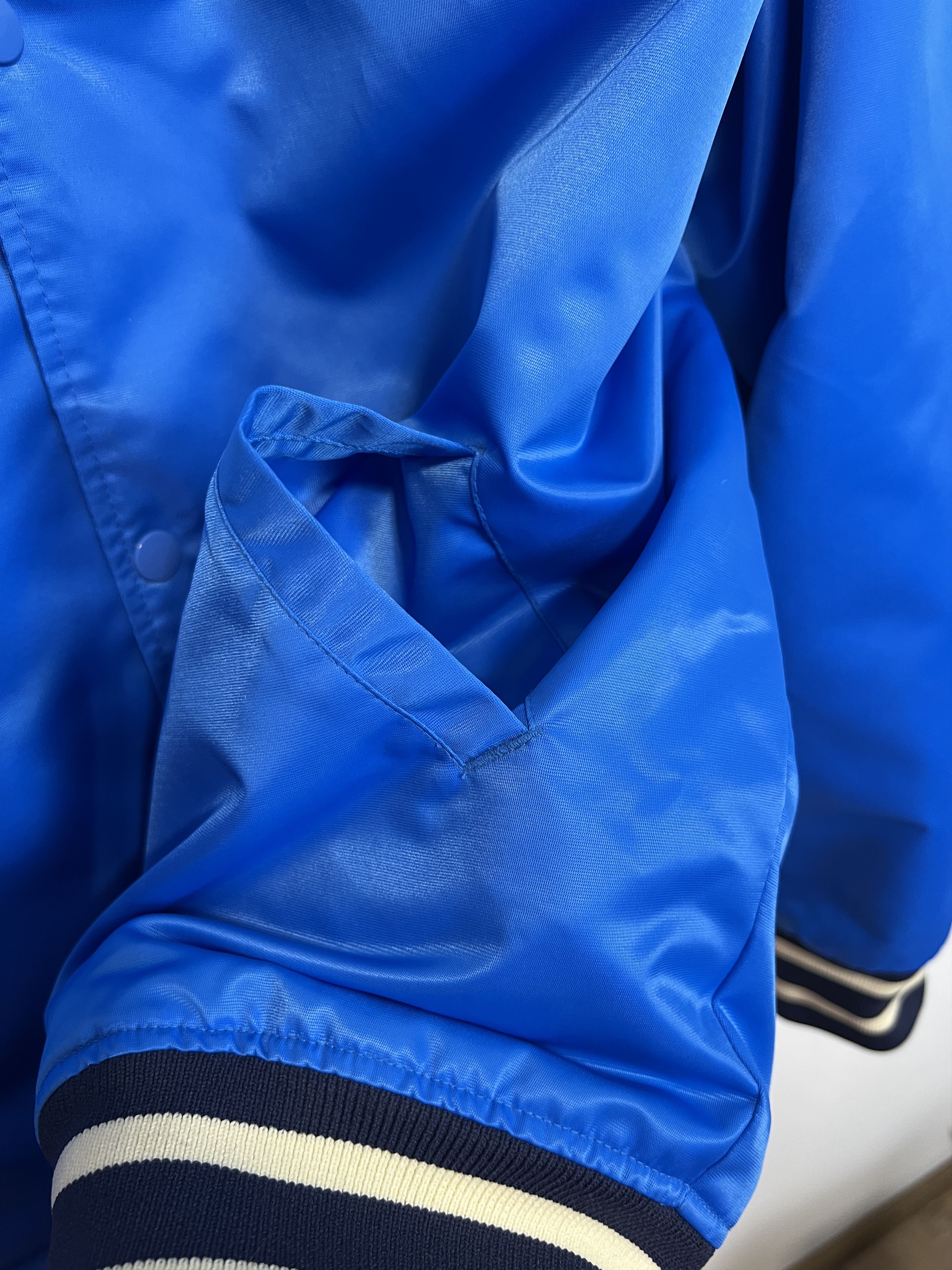 Kappa Vintage Italy Football Satin Jacket Soccer Bomber Track Top Size US XXL / EU 58 / 5 - 6 Thumbnail