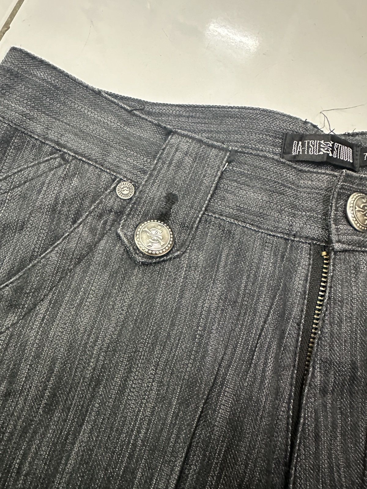 Japanese Brand × Vintage Vintage Japanese BA-TSU STUDIO Flare Jeans Size US 29 - 7 Thumbnail