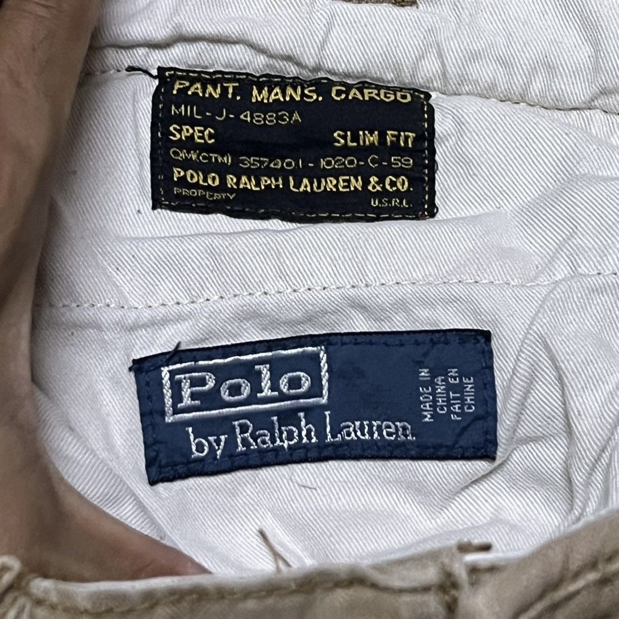 Polo Ralph Lauren Polo Ralph Lauren Cargo Pants Multipockets Size US 34 / EU 50 - 6 Thumbnail