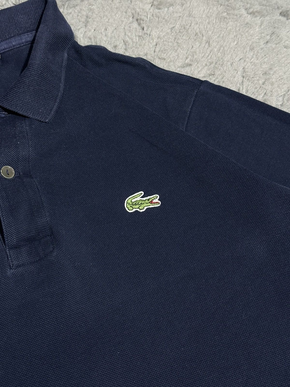 Lacoste Vintage Lacoste Long Sleeve Polo Shirt Size US L / EU 52-54 / 3 - 6 Thumbnail