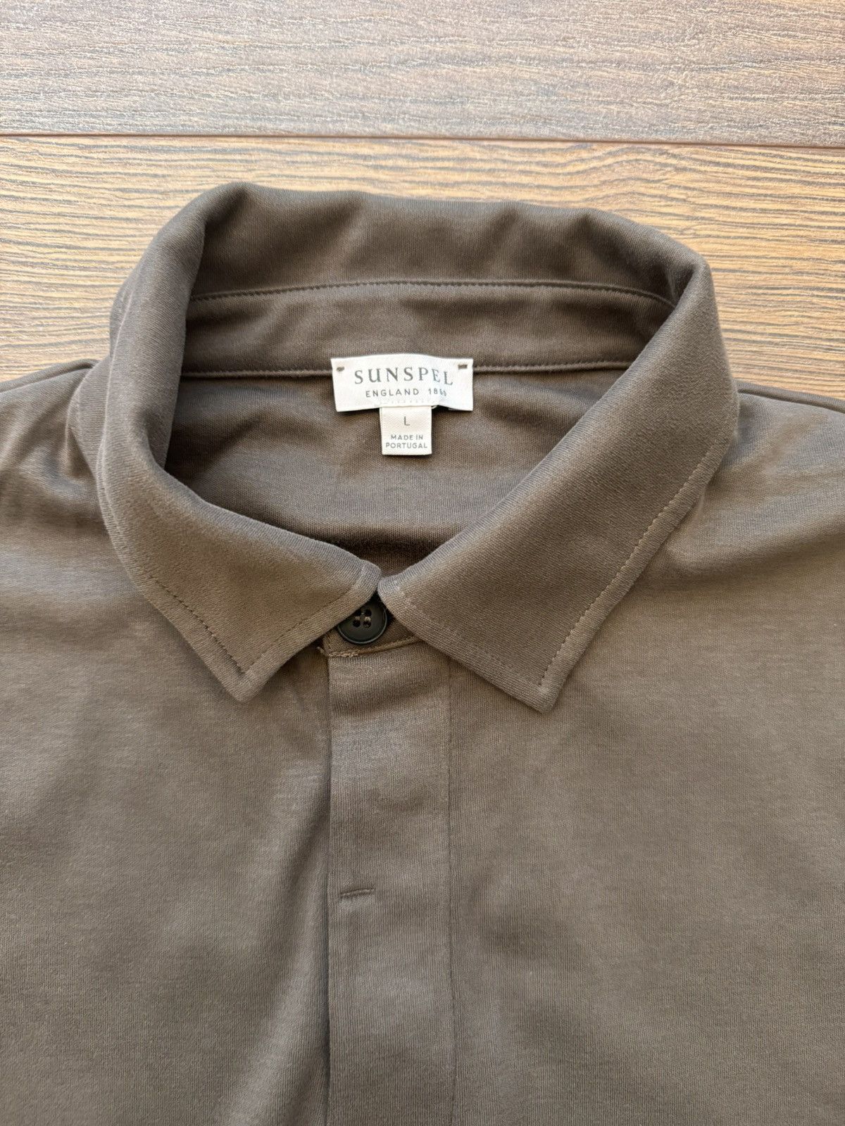 Sunspel Sunspel Heavyweight Rugby Polo - Size L Size US L / EU 52-54 / 3 - 4 Thumbnail