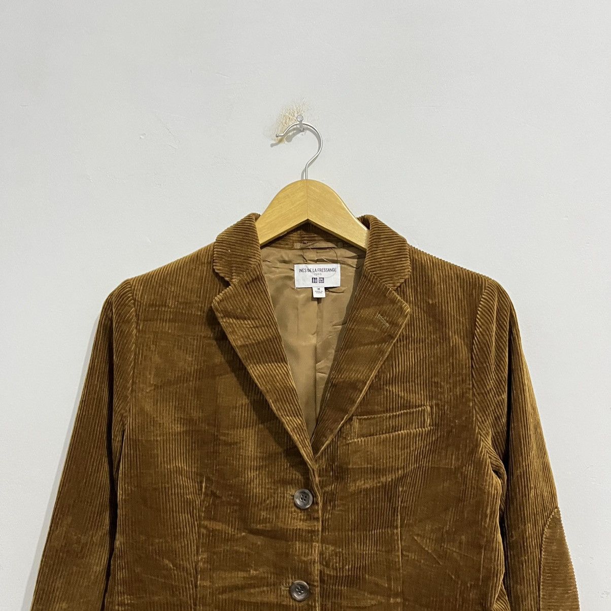 Japanese Brand × Uniqlo Uniqlo x Ines de la Fressange Corduroy Blazer - Brown Size M / US 6-8 / IT 42-44 - 2 Thumbnail