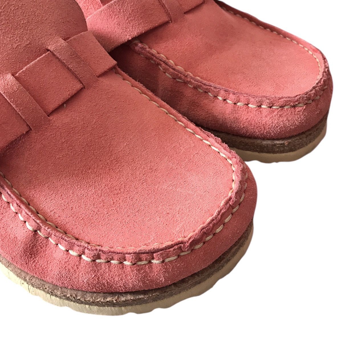 Birkenstock Birkenstock Buckley WMN Nubuck Leather Peach Slip-On Shoe Size US 7 / IT 37 - 2 Thumbnail
