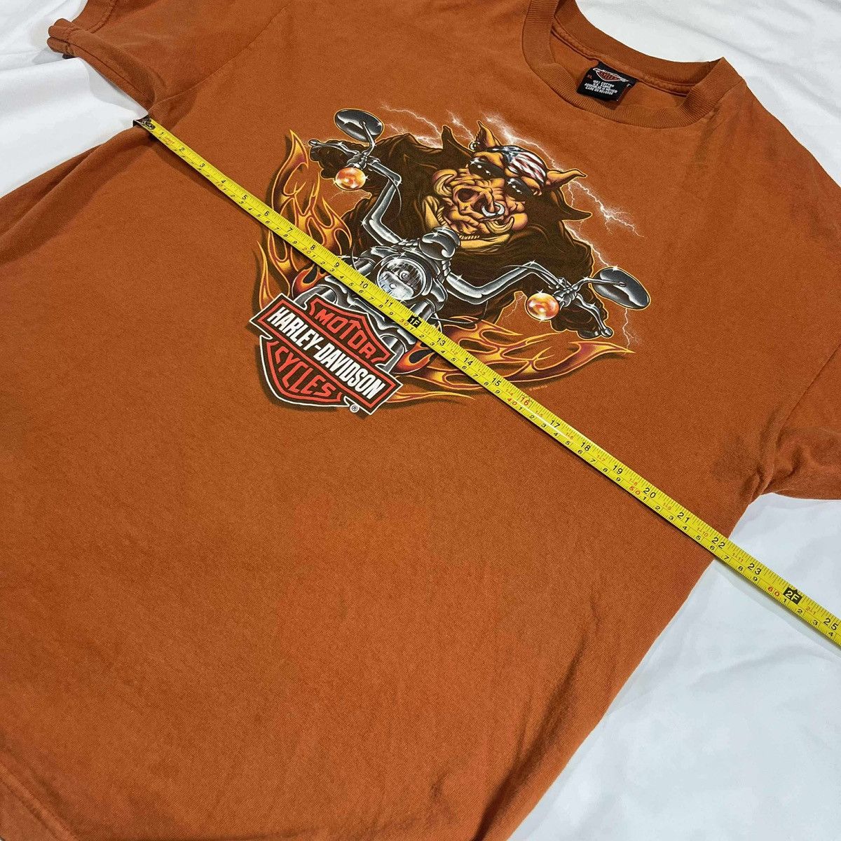Harley Davidson Harley Davidson Vintage Thai Orange Size US M / EU 48-50 / 2 - 5 Thumbnail