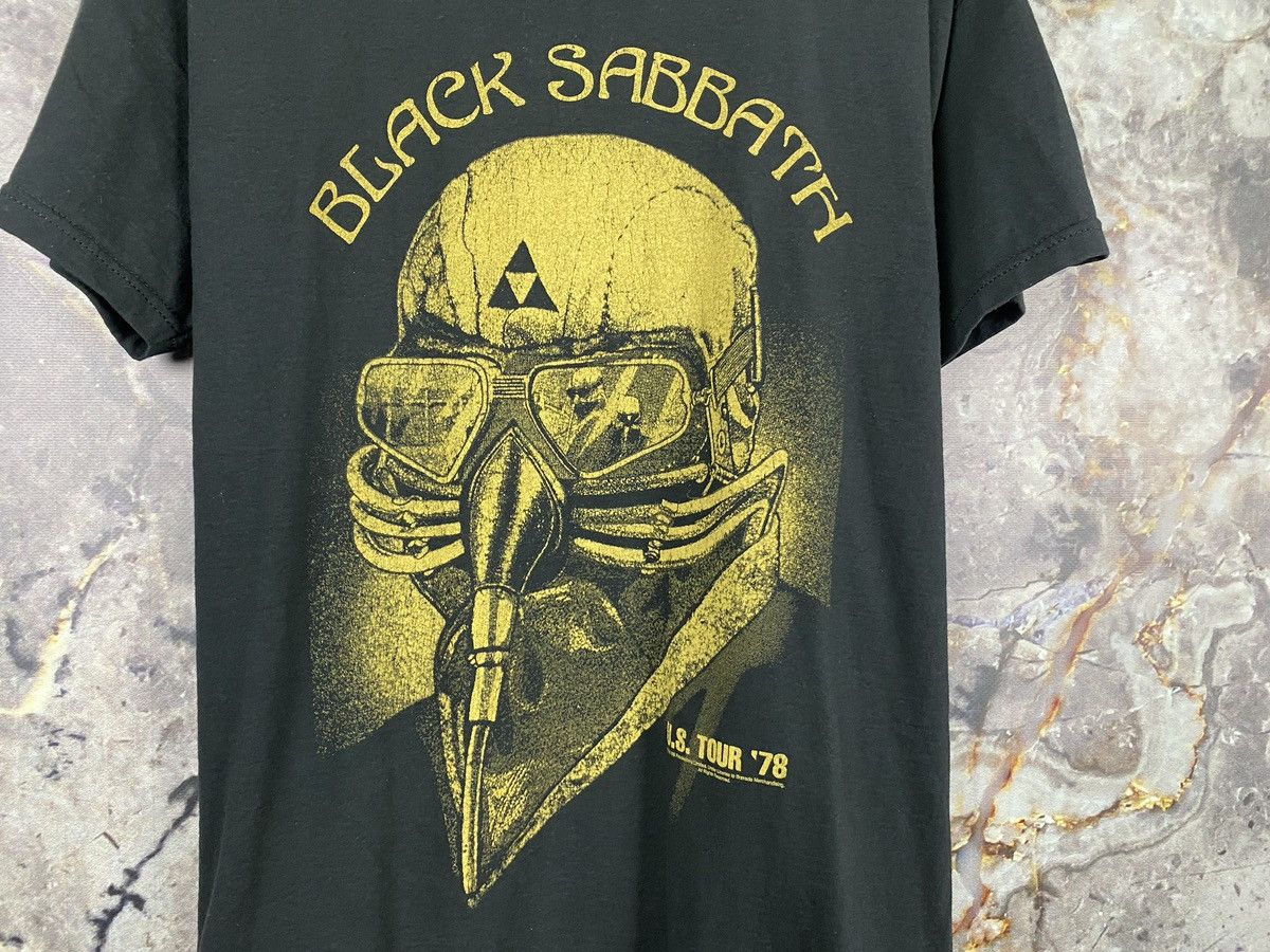 Black Sabbath Men’s Black Sabbath U.S. Tour 78 T-Shirt Rock Band Size XL Size US XL / EU 56 / 4 - 4 Thumbnail