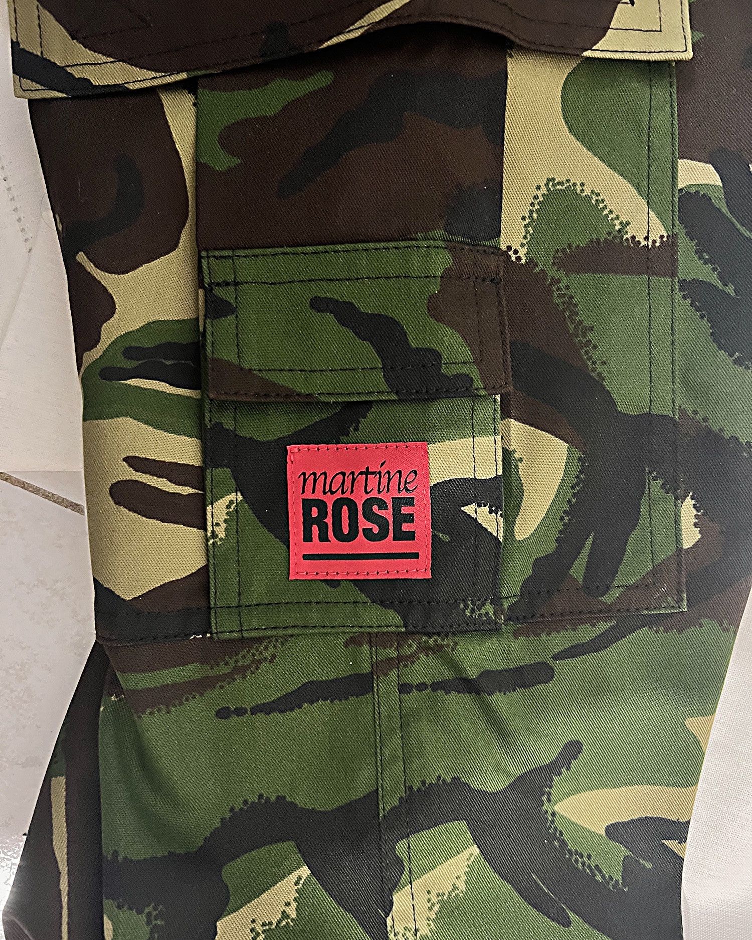 Martine Rose Cargo Trouser in Woodland Camo Size US 32 / EU 48 - 15 Thumbnail