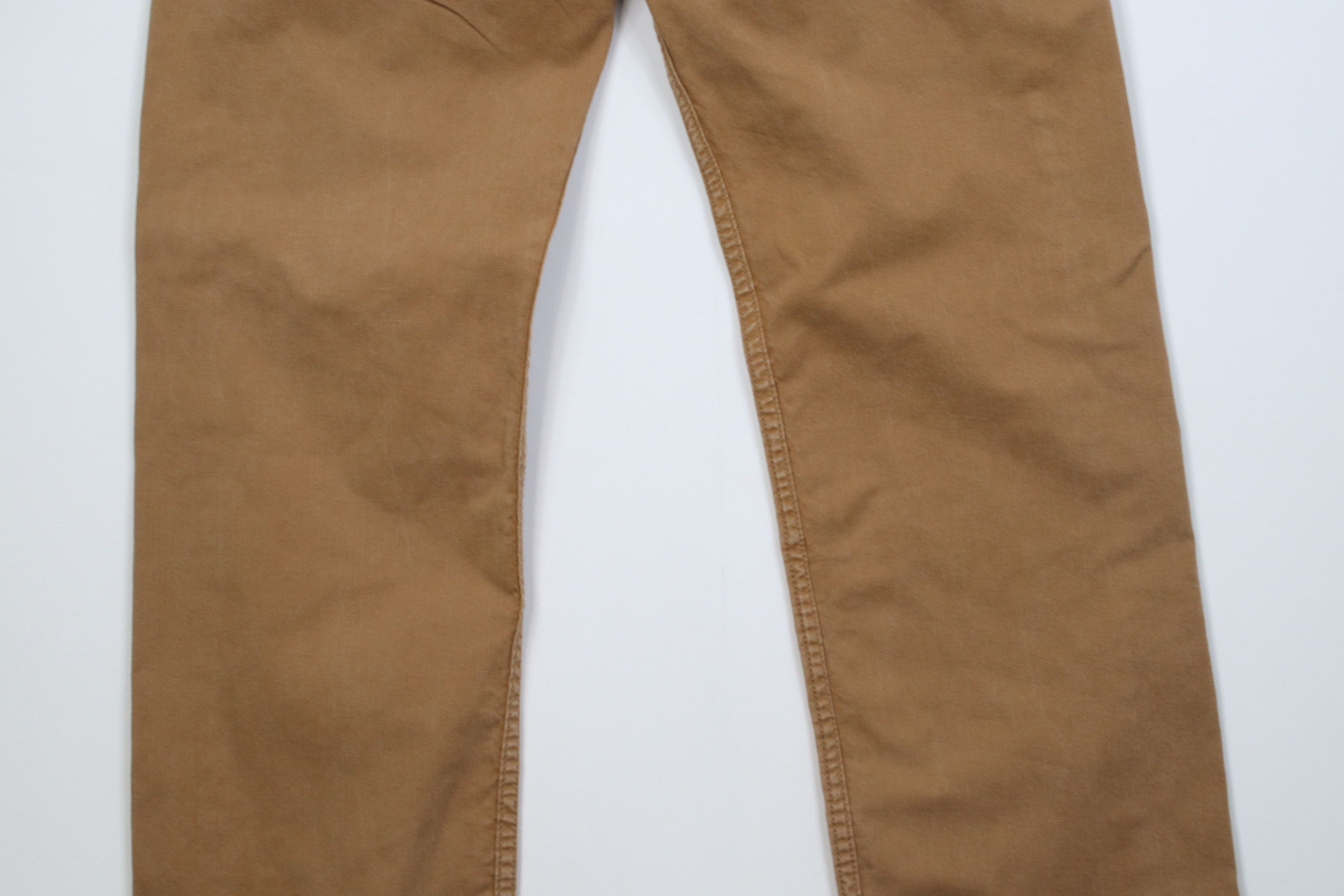 Levi's Vintage Y2K Levis 505 Regular Fit Straight Leg Jeans Brown Size US 33 - 11 Thumbnail