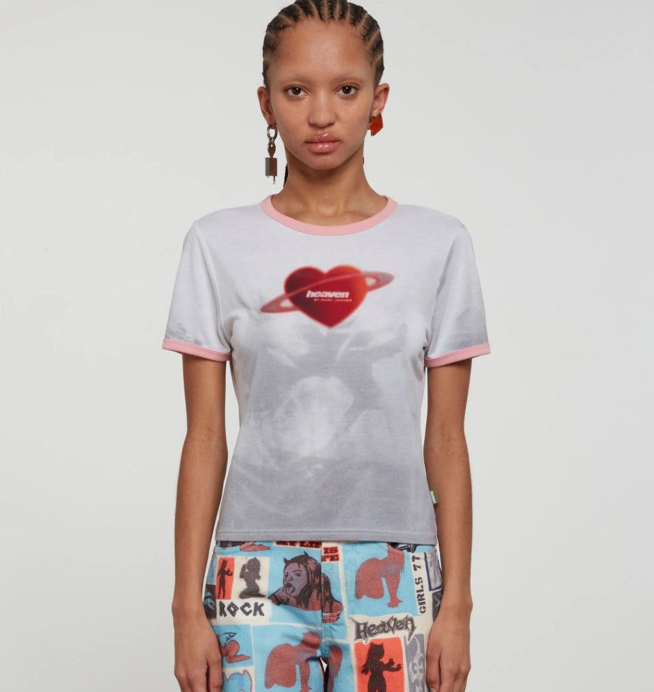 Heaven Logo Baby Tee | Marc Jacobs Heaven