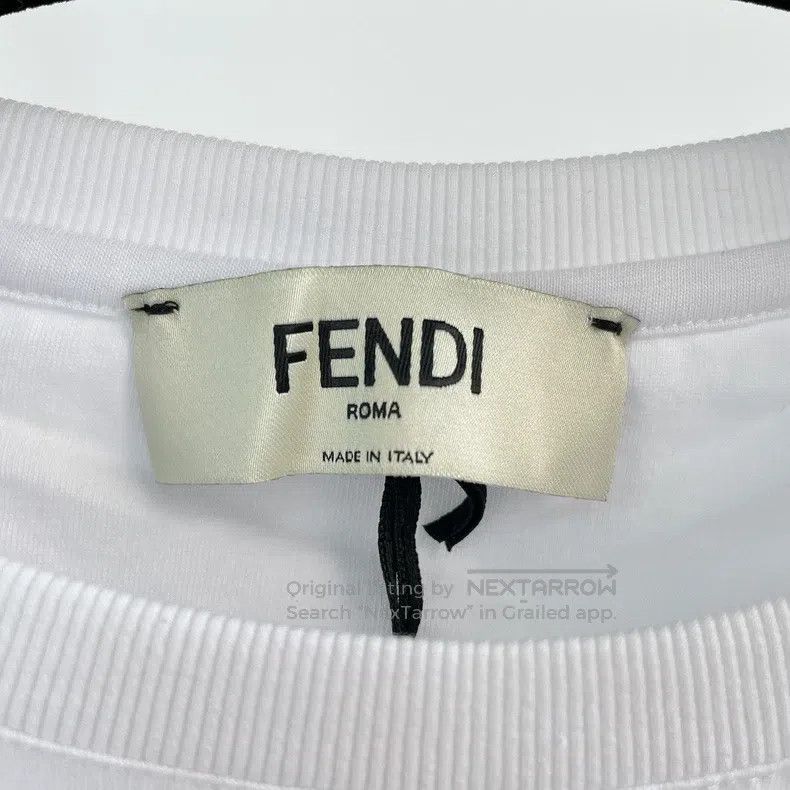 Fendi Fendi Letter Print Crewneck Straight Short Sleeve Size M / US 6-8 / IT 42-44 - 5 Thumbnail