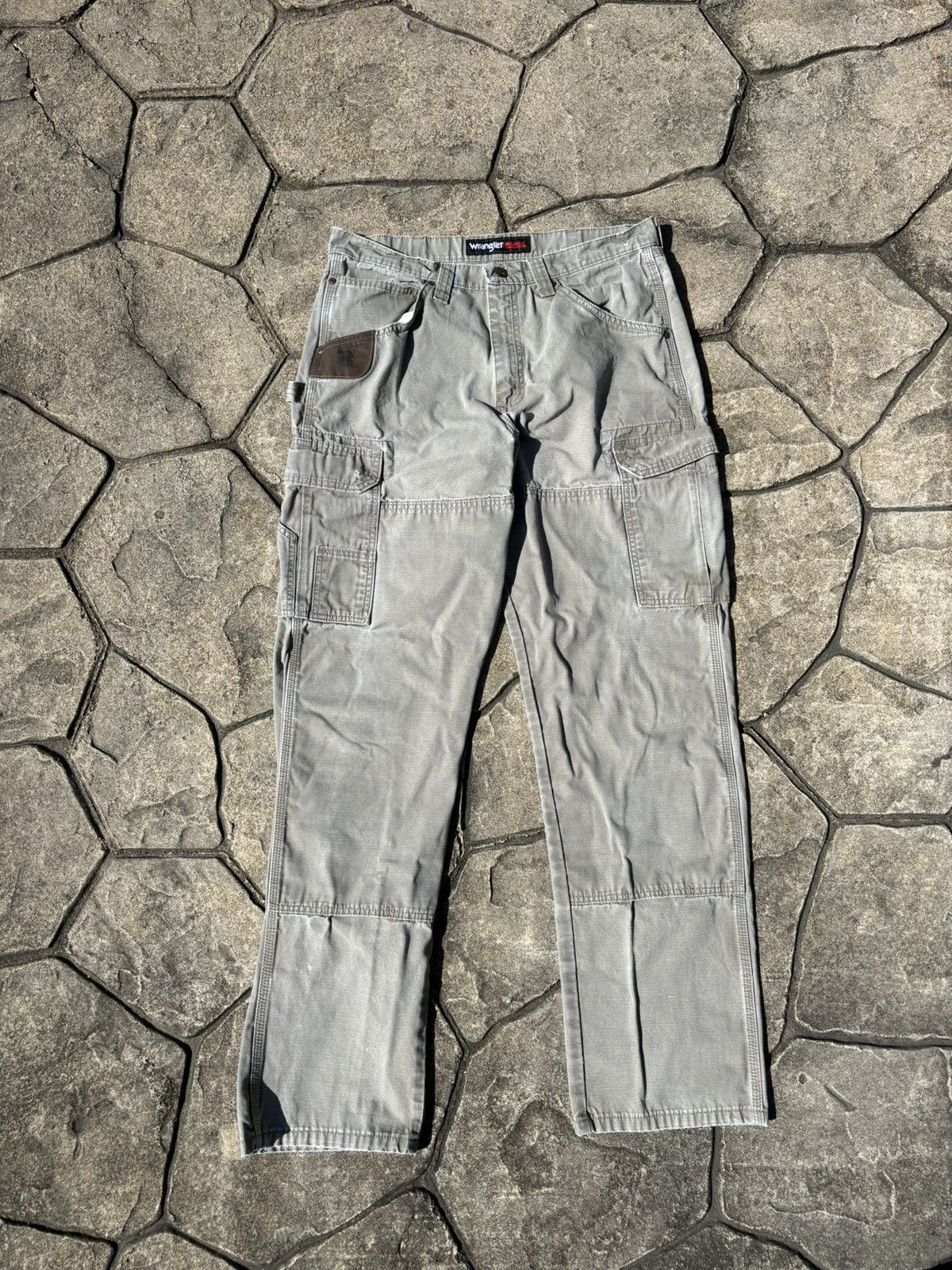 Vintage × Wrangler Y2K Wrangler Riggs Carhartt Style Workwear Pants Size US 34 / EU 50 - 1 Thumbnail