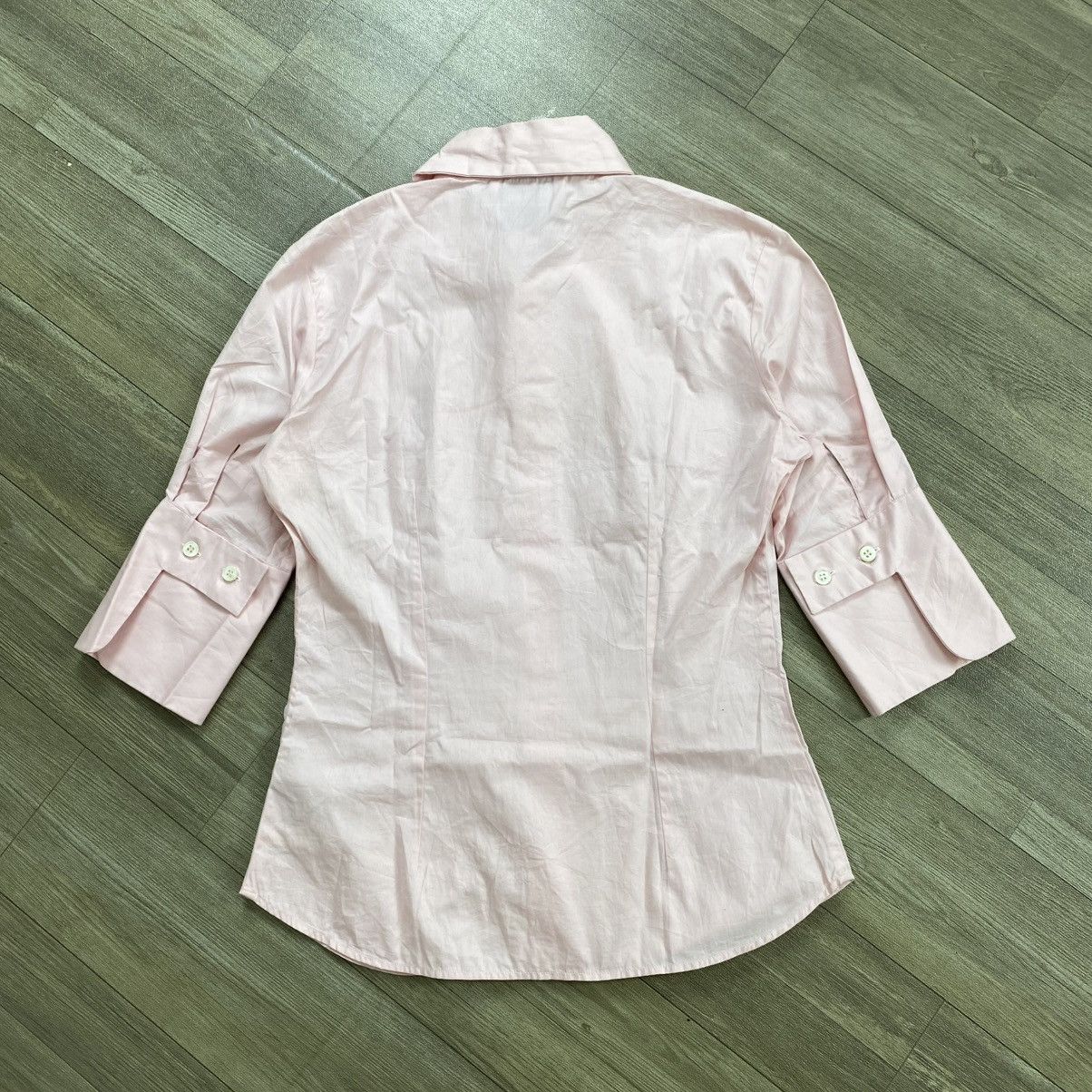 Vivienne Westwood Vintage Vivienne Westwood Sexy Pink Blouse Button Up Shirt Size XS / US 0-2 / IT 36-38 - 12 Thumbnail