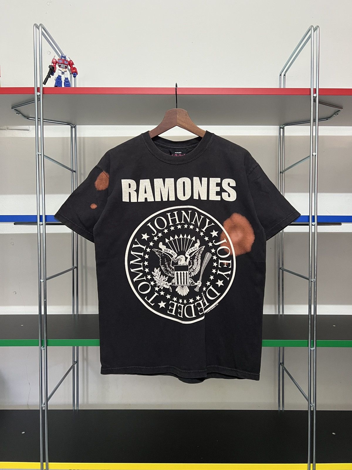Band Tees Distressed Vintage Ramones Band Tee Presidential Seal Shirt Size US M / EU 48-50 / 2 - 3 Thumbnail