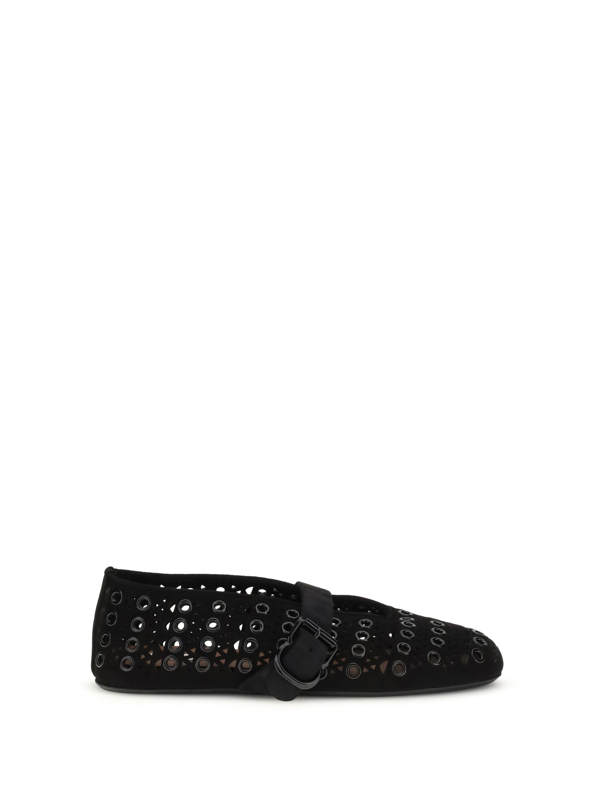 Alaia Vienne Ballerinas with eyelets Size US 10 / IT 40 - 1 Thumbnail
