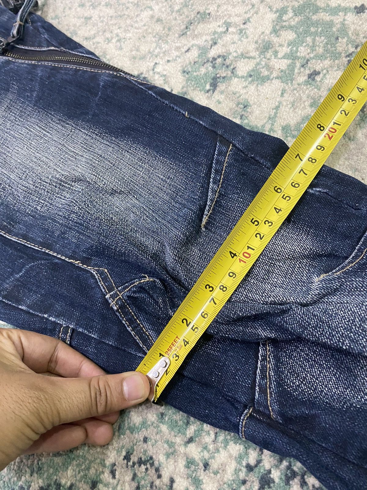PPFM PPFM Multizipper Double Pocket Tactical Bondage Denim Pant Size US 32 / EU 48 - 13 Thumbnail