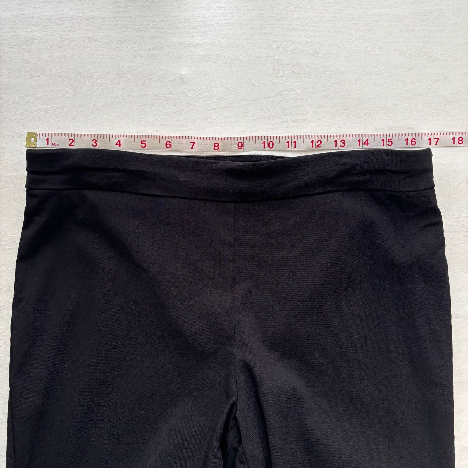Other Counterparts Black Ankle Pants Size 12P Size 34" / US 12 / IT 48 - 3 Thumbnail