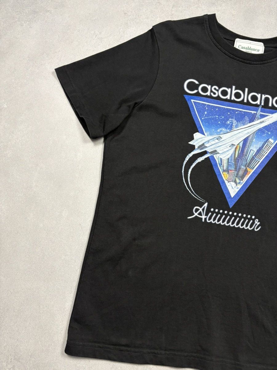 Casablanca Casablanca Air Concorde Graphic T-Shirt Black Size US M / EU 48-50 / 2 - 5 Thumbnail