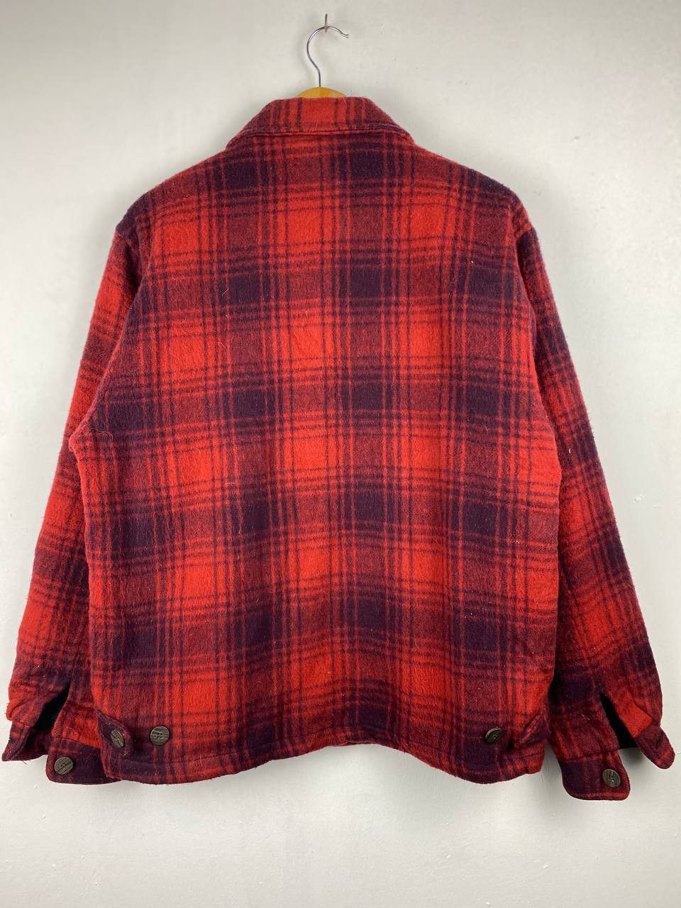 Japanese Brand jungle storm wool jacket quilted lining nice design Size US L / EU 52-54 / 3 - 9 Thumbnail