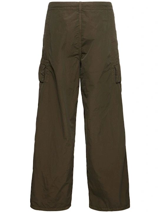 C.P. Company o1lsvrm0425 Flatt Nylon Oversize Pants in Total Green Size US 34 / EU 50 - 2 Thumbnail
