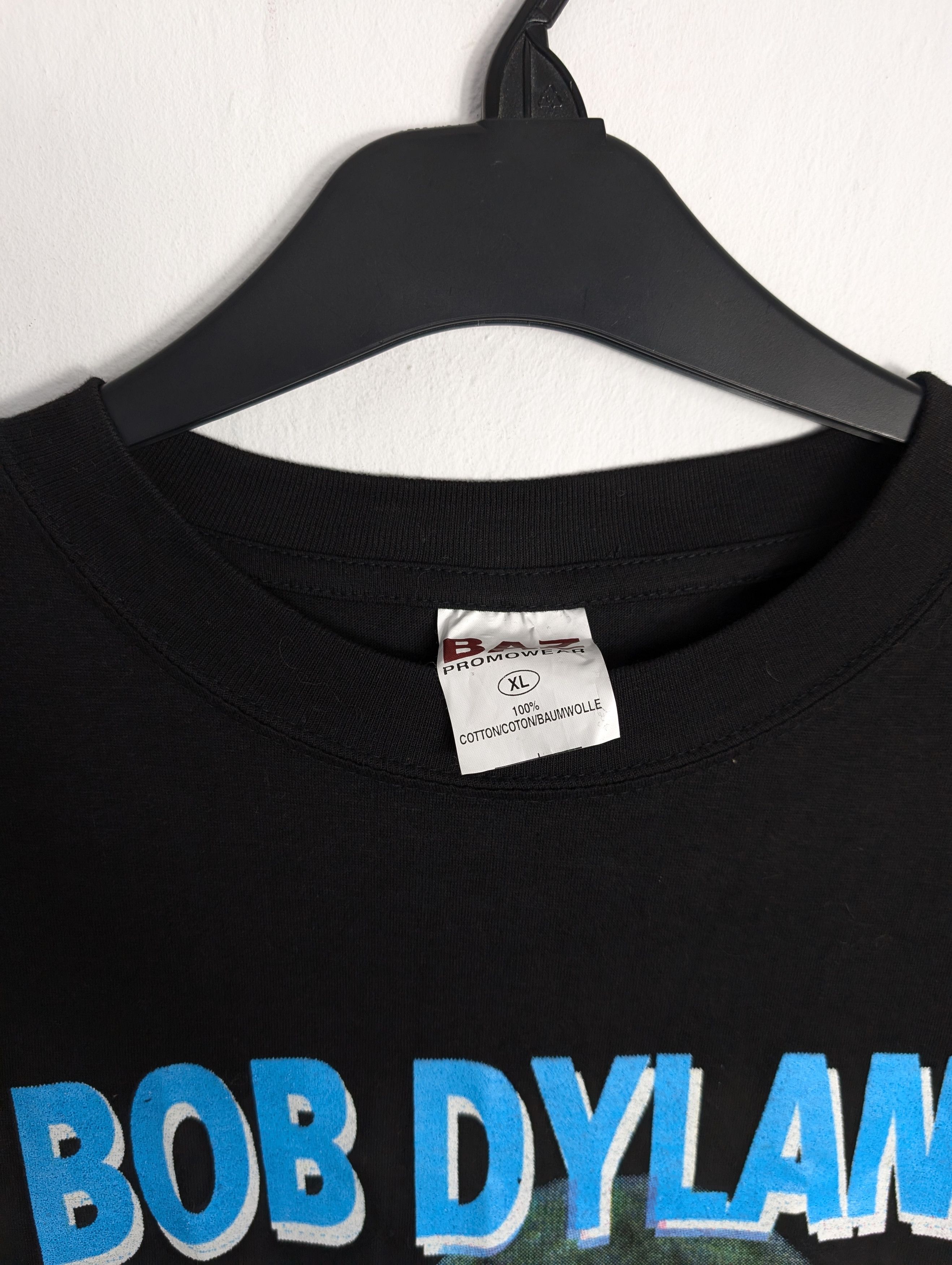 Band Tees Bob Dylan 2001 European Tour Tee Rare Vintage Size US XL / EU 56 / 4 - 5 Thumbnail
