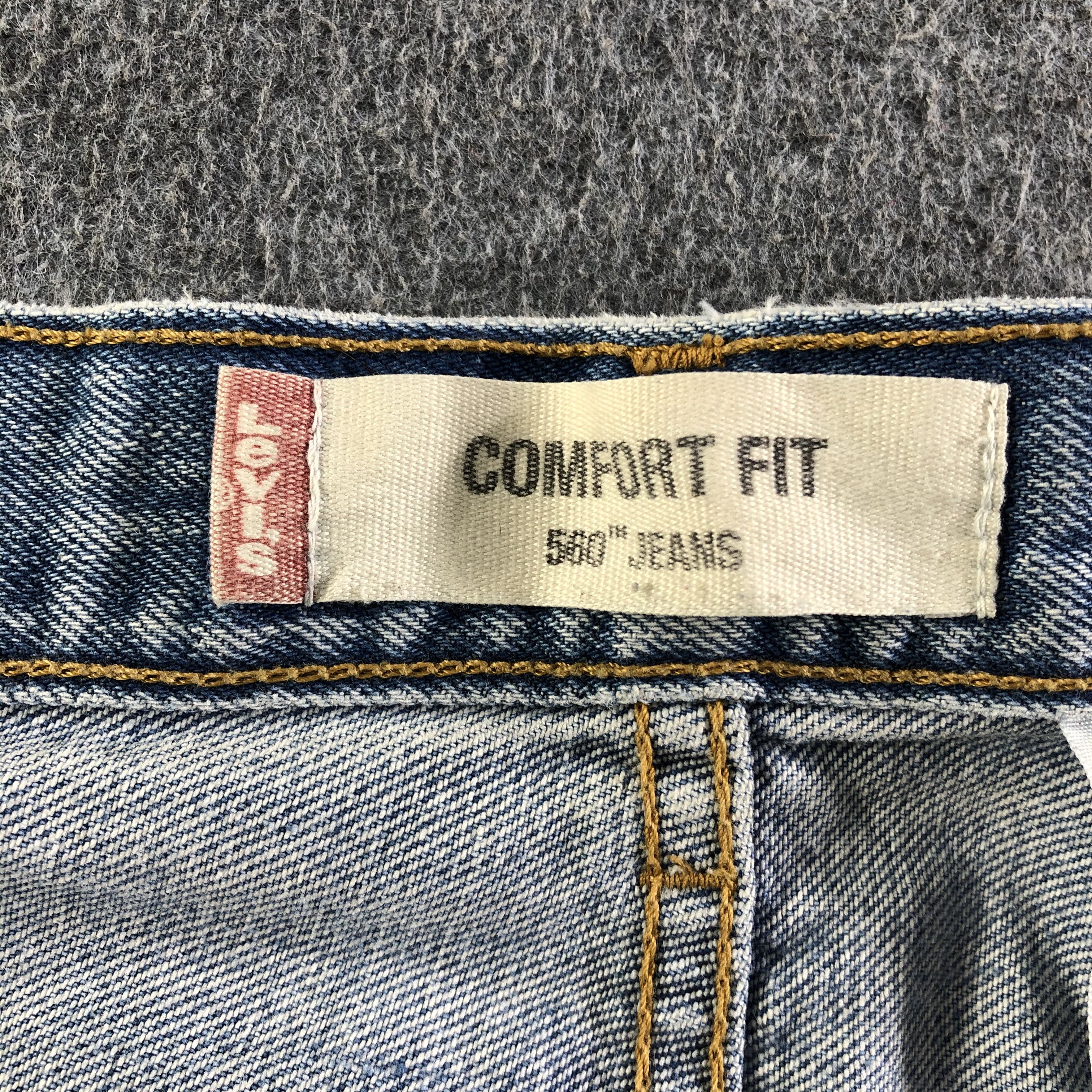 Levi's Vintage Blue Wash Levis 560 Jeans-J4393 Size US 39 - 10 Thumbnail