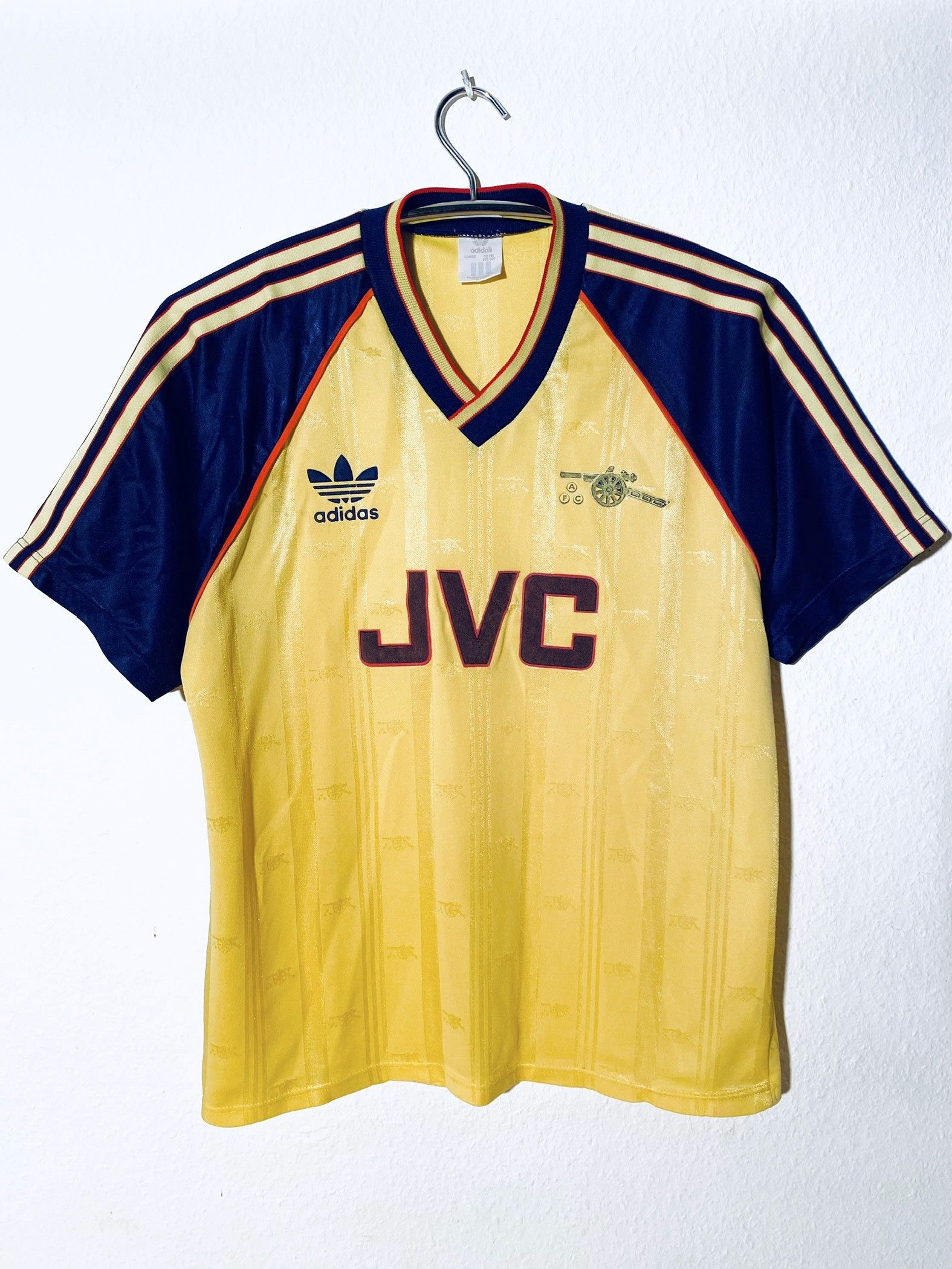 Adidas Arsenal Away Football Shirt 1988 - 1991 Size US M / EU 48-50 / 2 - 1 Thumbnail