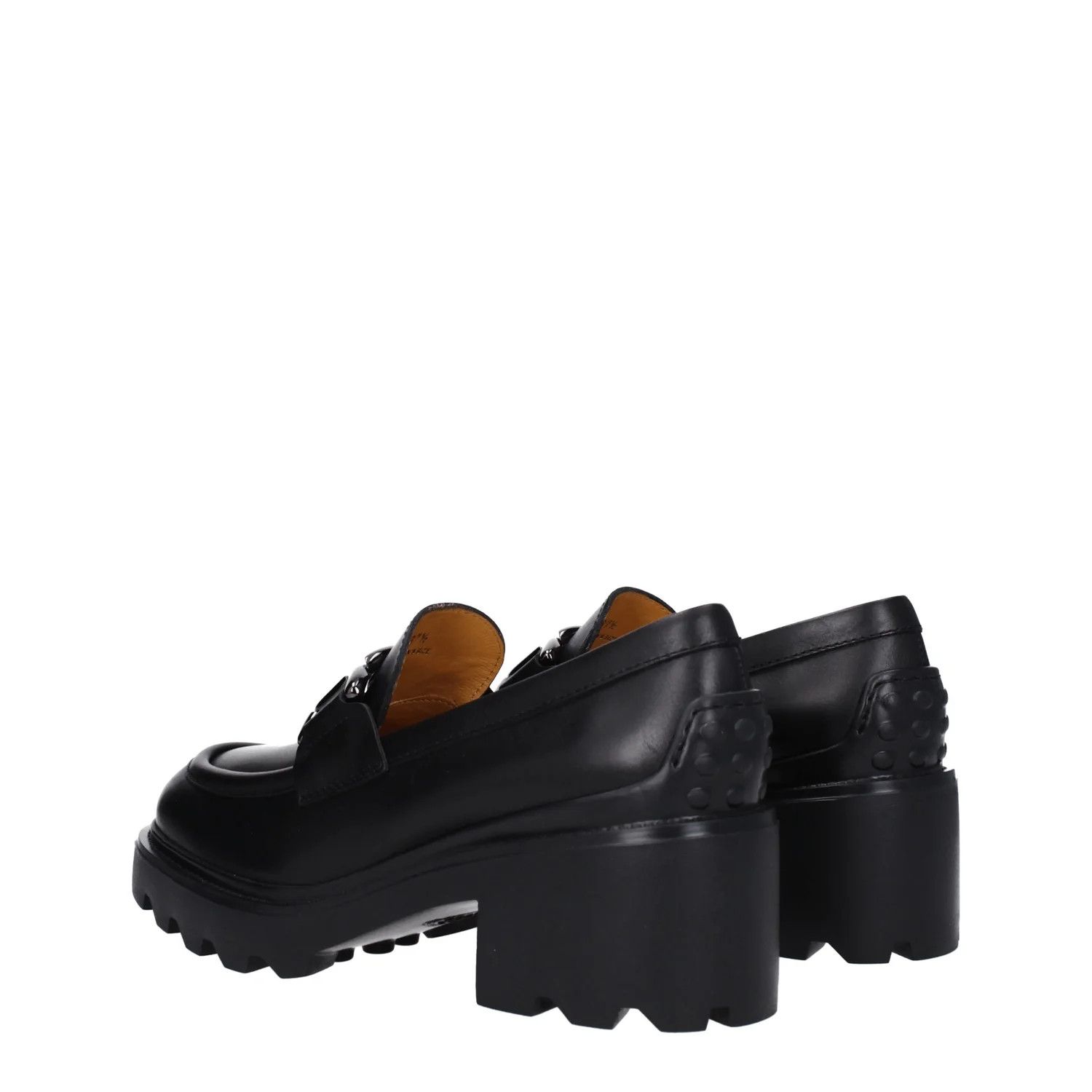 Tod's ob1o1e1224 Leather Loafers in Black Size US 10 / IT 40 - 4 Thumbnail