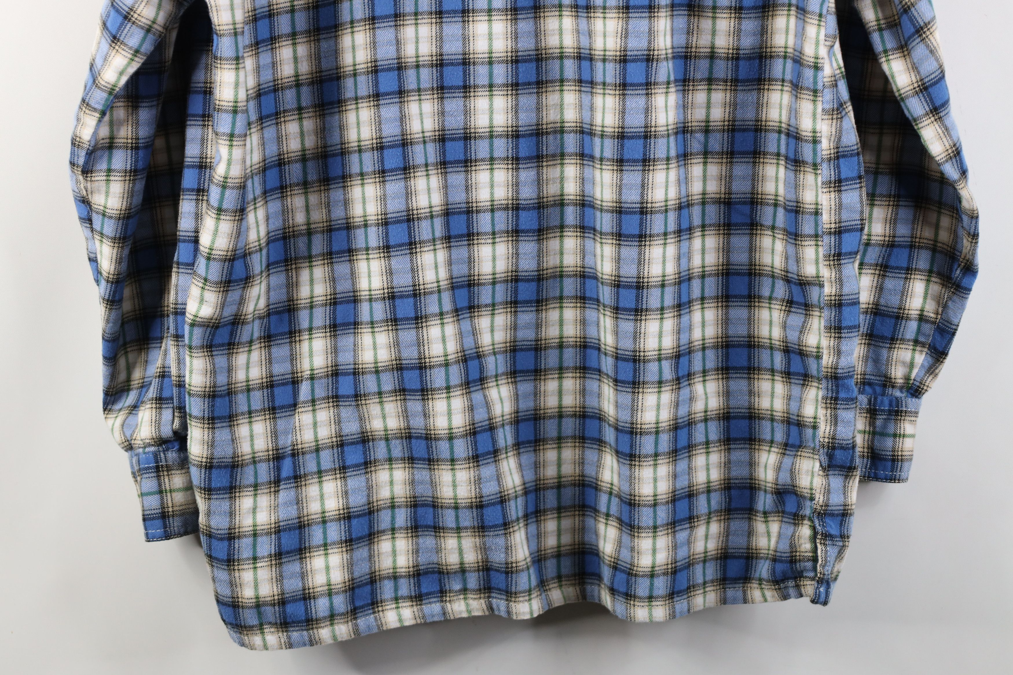 Levi's Vintage 90s Levis Double Pocket Flannel Button Down Shirt Size US M / EU 48-50 / 2 - 12 Thumbnail