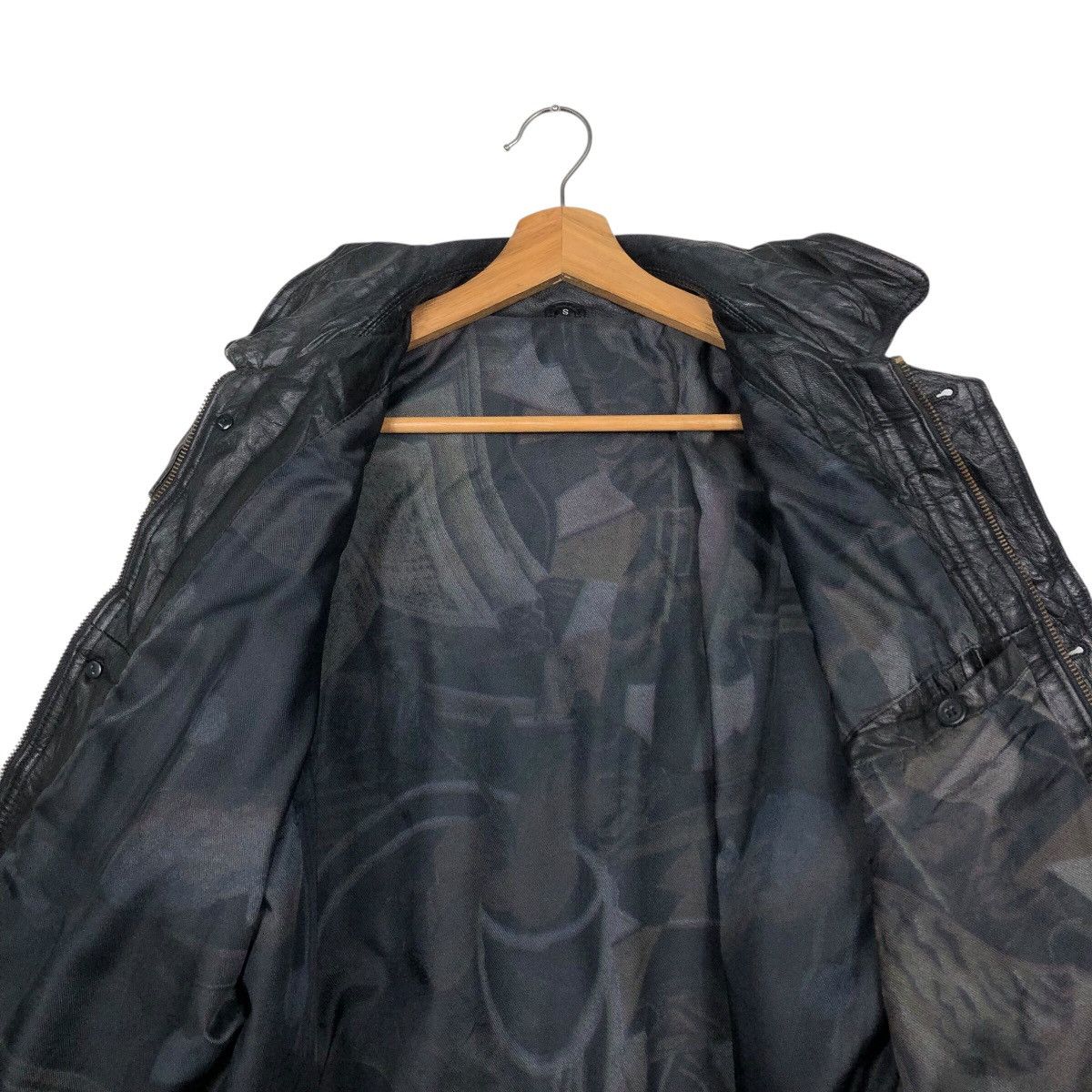 Japanese Brand 📌Vintage Biker Genuine Leather Jacket Issey Miyake Size US S / EU 44-46 / 1 - 15 Thumbnail
