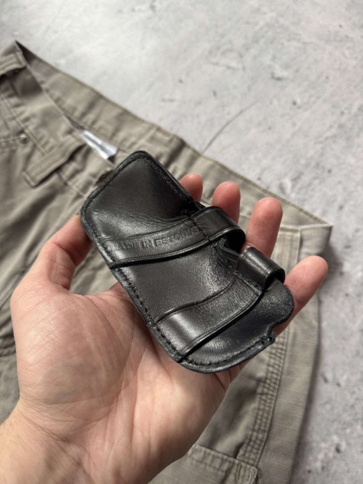 Leather × Vintage 00s Vintage Brown case for Phone or airPods leather Size ONE SIZE - 5 Thumbnail