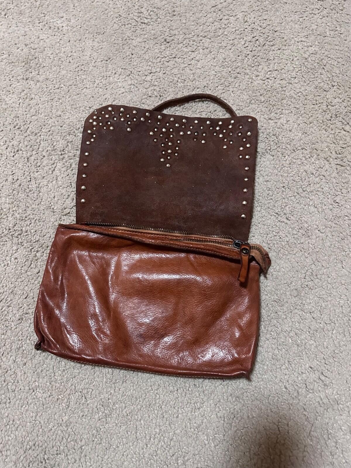Campomaggi Leather handbag CAMPOMAGGI Brown Size ONE SIZE - 4 Thumbnail