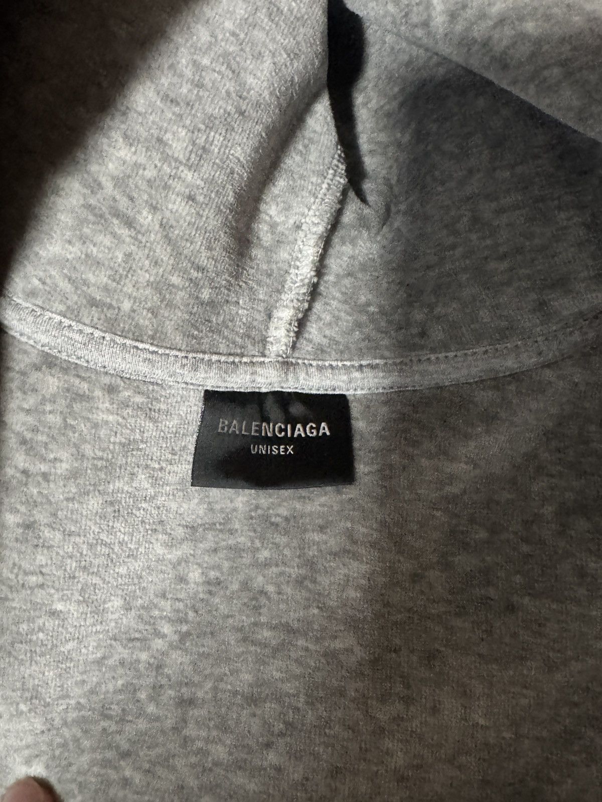 Balenciaga Logo embroidered zipped hoodie Size US L / EU 52-54 / 3 - 3 Thumbnail