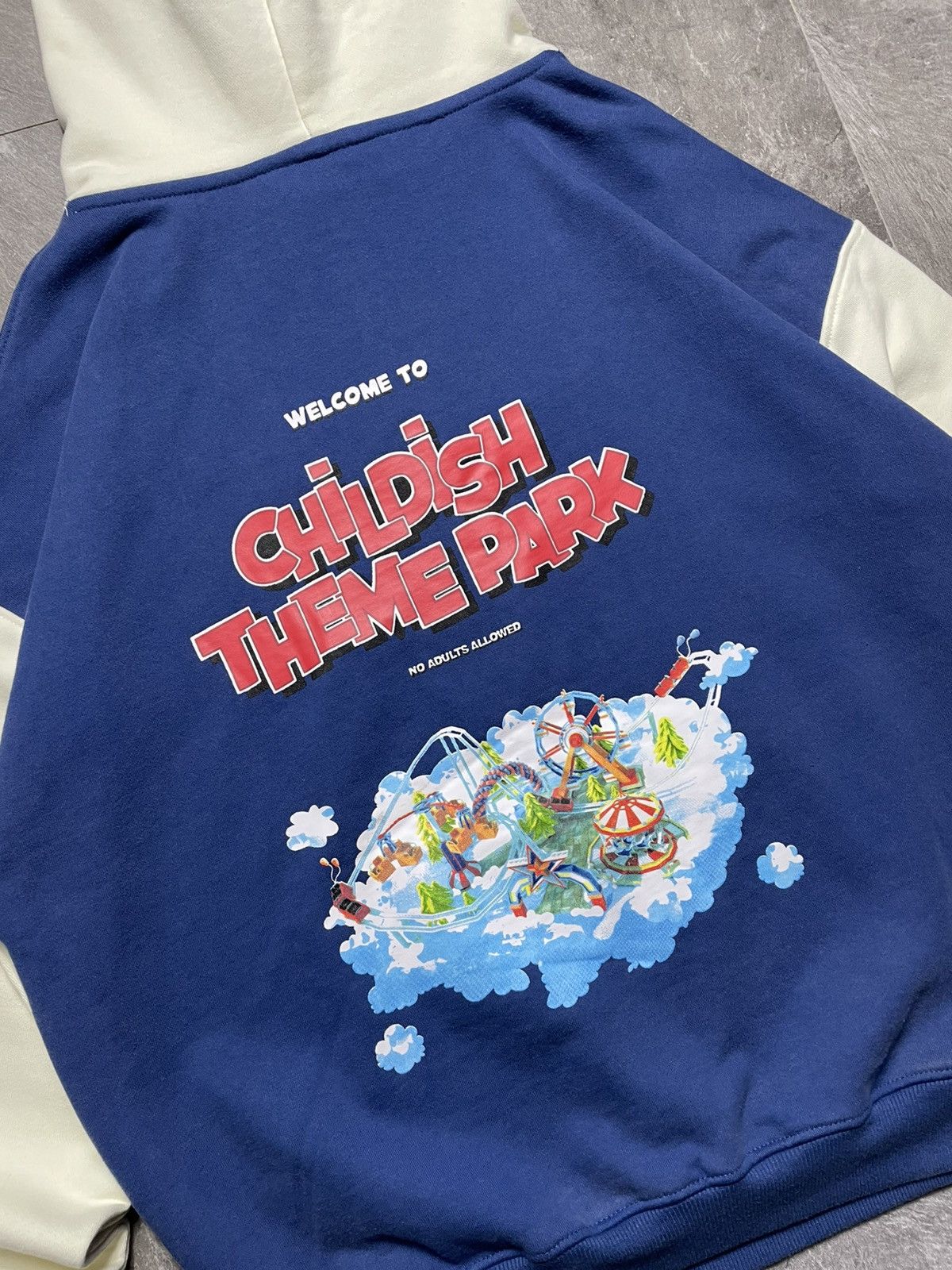 CHILDS Childish Hoodie Baggy Boxy TGF Park Skate Gang Style Y2K Sk8 Size US M / EU 48-50 / 2 - 6 Thumbnail