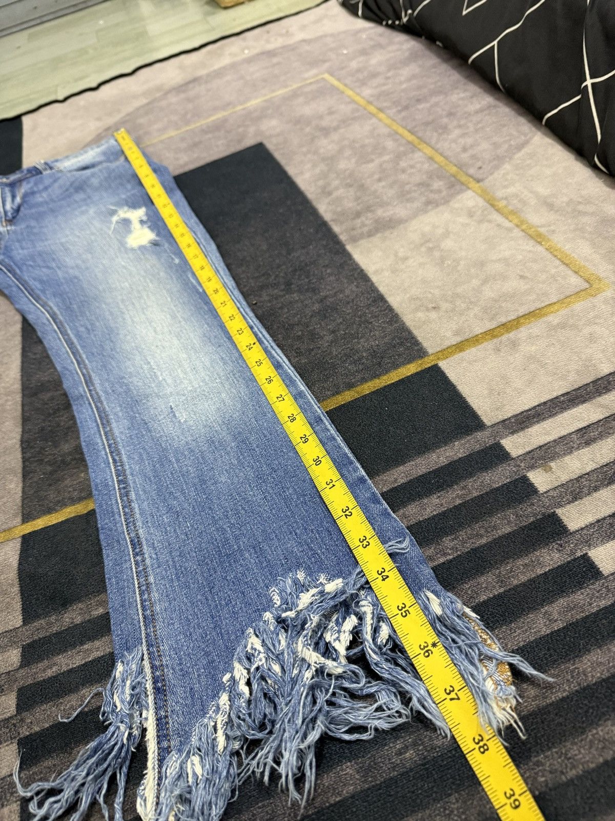 Pull & Bear PULL&BEAR IFSIXWASNINE DENIM PANTS Size US 30 / EU 46 - 13 Thumbnail