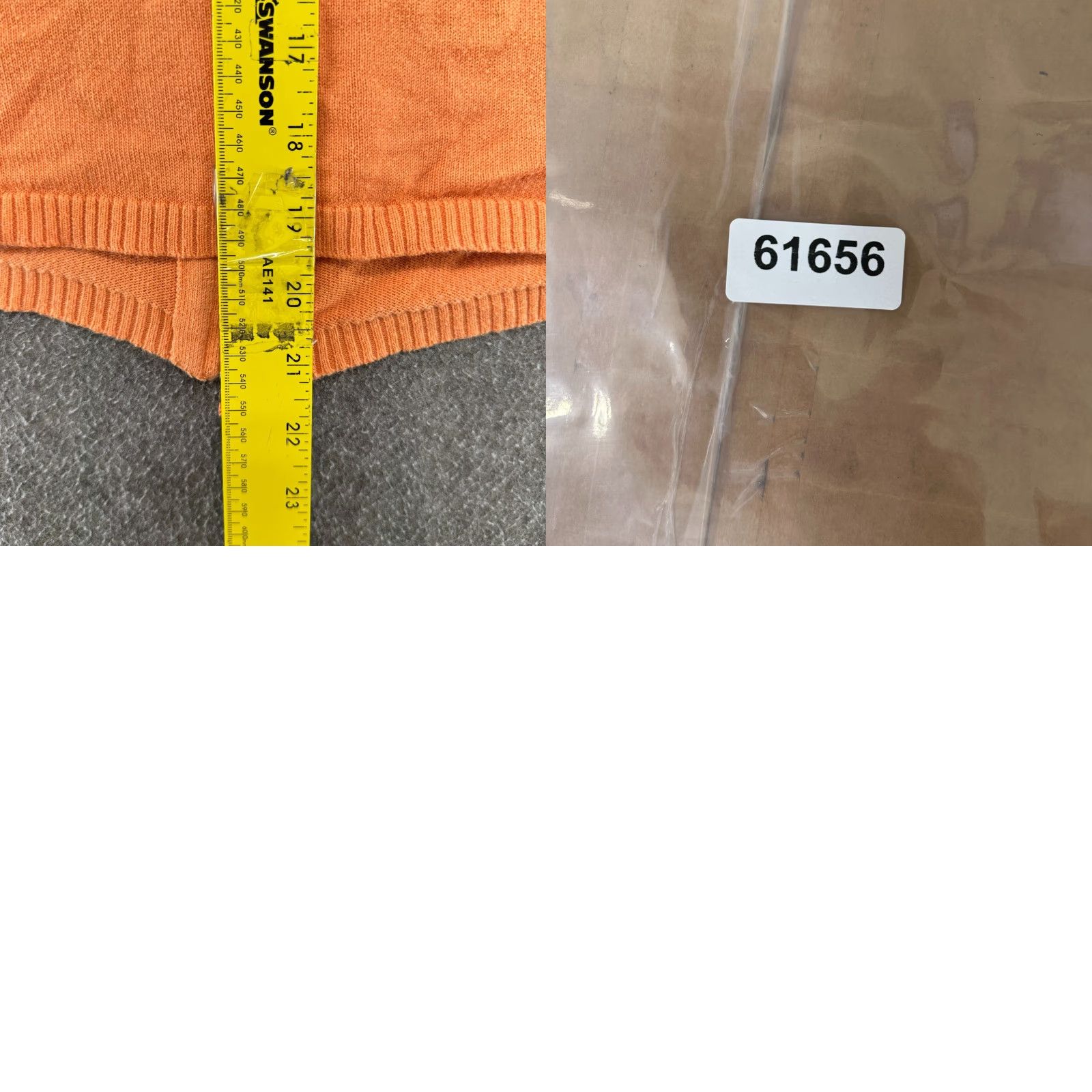 Vintage VINTAGE Casual Corner Annex Sweater Womens PM Orange Full Zip Hooded Knit 90s Size M / US 6-8 / IT 42-44 - 9 Thumbnail
