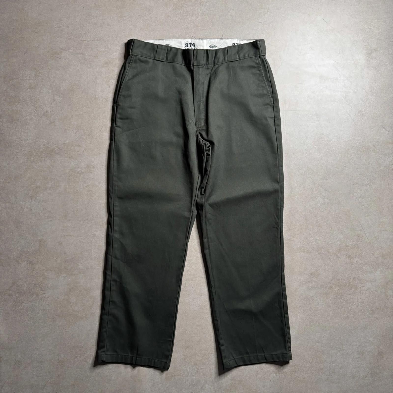 Dickies Vintage Dickies Green Pants - 38x30 Size US 38 / EU 54 - 1 Thumbnail