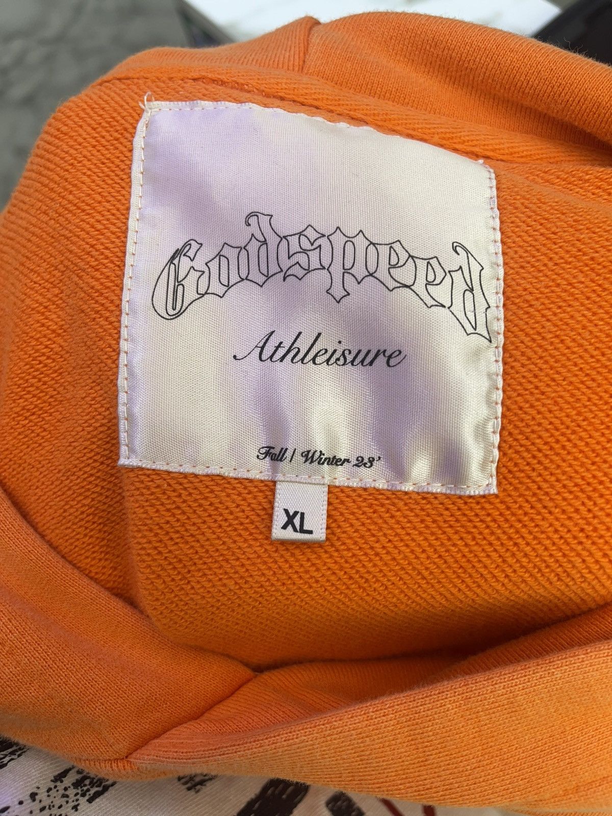 Godspeed Godspeed Og logo hoodie Orange Size US XL / EU 56 / 4 - 3 Thumbnail