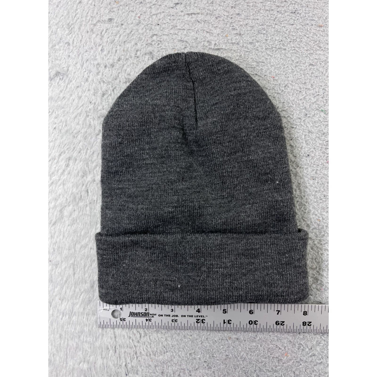 Vintage Bayside Beanie Bayside S Beanie Toque Adult One Size Gray Knit Embroidered Acrylic Made USA Size ONE SIZE - 3 Thumbnail