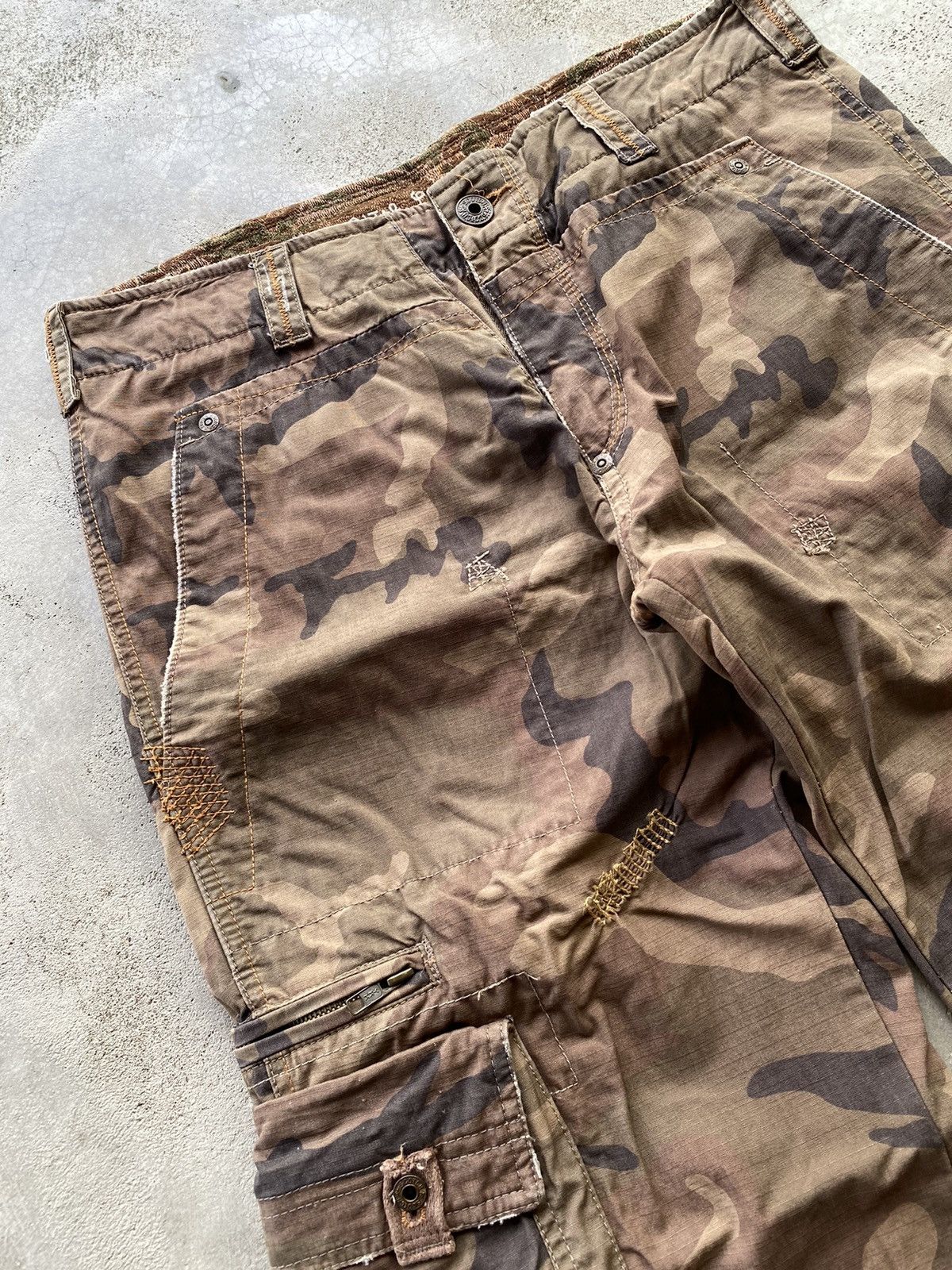 If Six Was Nine × Japanese Brand Scotch & Soda Multipocket Cargo Pants Size US 34 / EU 50 - 6 Thumbnail