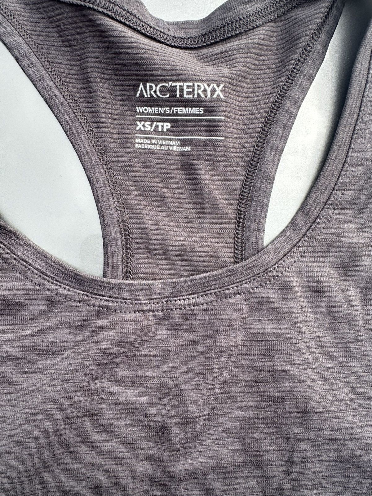 Arc'teryx Womens Athletic Gray Tank Top Size XS / US 0-2 / IT 36-38 - 3 Thumbnail
