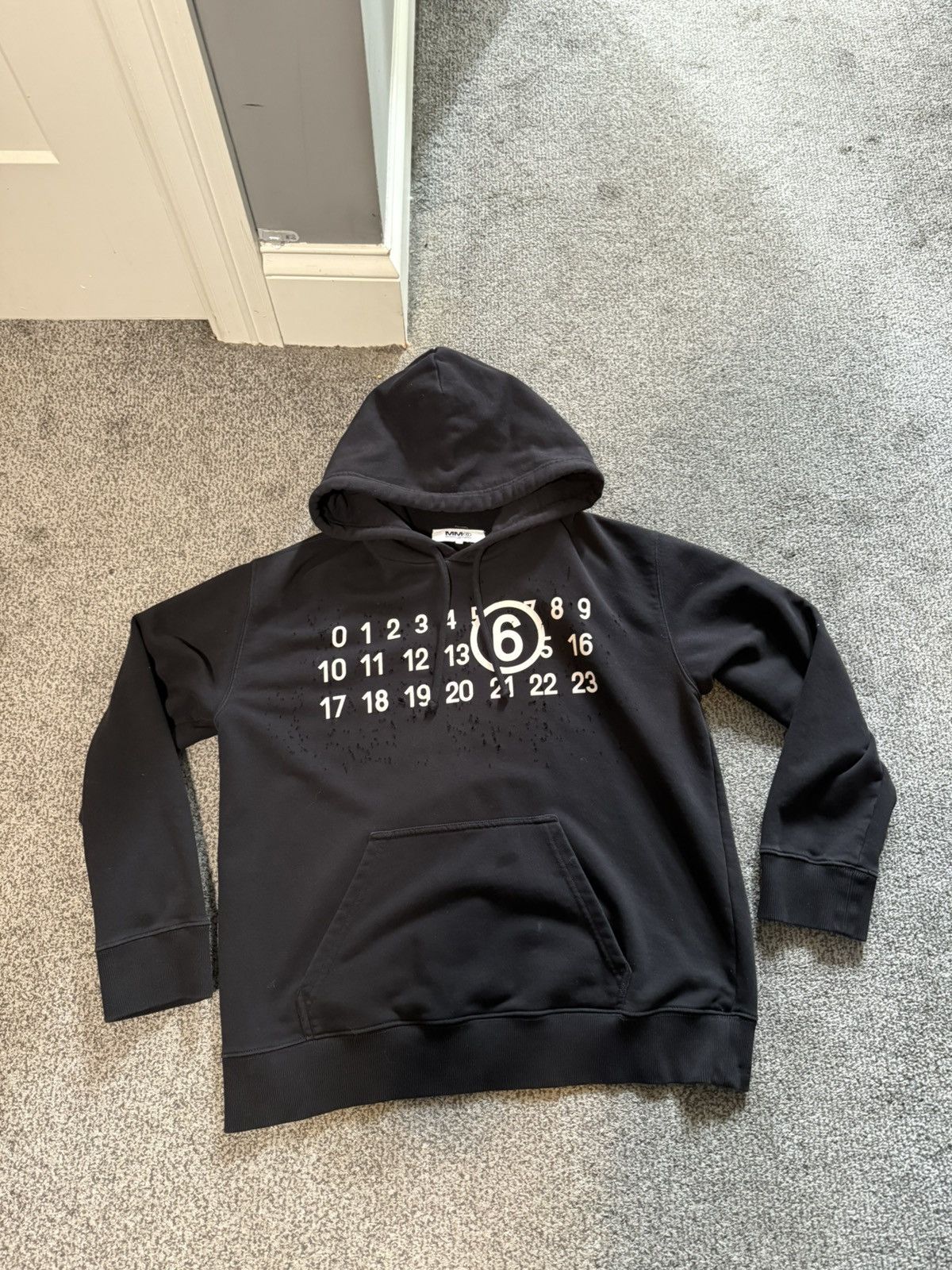 Maison Margiela MEN’S MM6 MAISON MARGIELA CHEST LOGO HOODIE Size Small Size US S / EU 44-46 / 1 - 1 Thumbnail