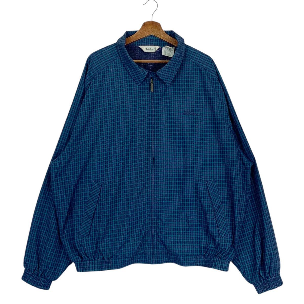 L.L. Bean Vintage L.L. Bean Checkers Style Jacket Size US XL / EU 56 / 4 - 1 Thumbnail