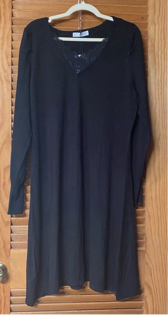 Mango Women's Mango Black Dress XL Size XL / US 12-14 / IT 48-50 - 1 Thumbnail
