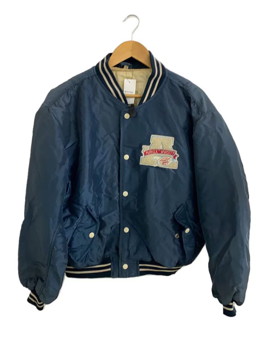 Avirex Avirex Plain Nylon Stadium Jacket Navy Size US M / EU 48-50 / 2 - 1 Thumbnail